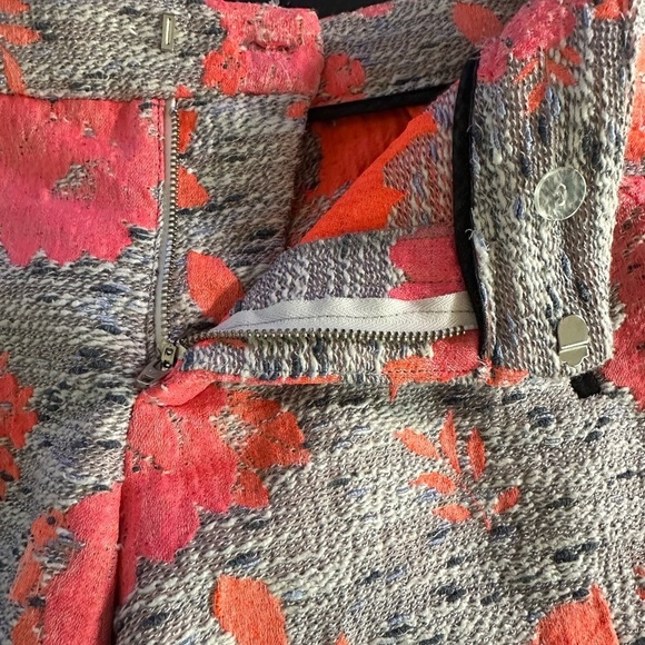 Anthropologie NOMAD Morgan Carper Tweed Gardenside Shorts Size 0 festival - Picture 8 of 10